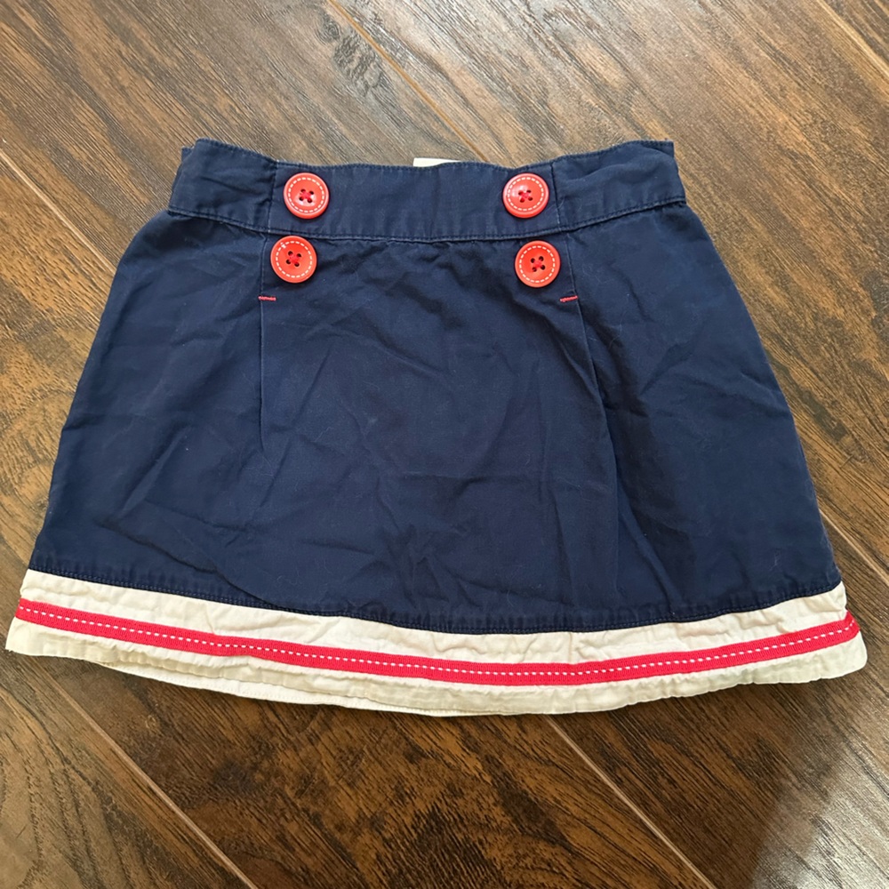 Gymboree girls navy skirt size 4t
